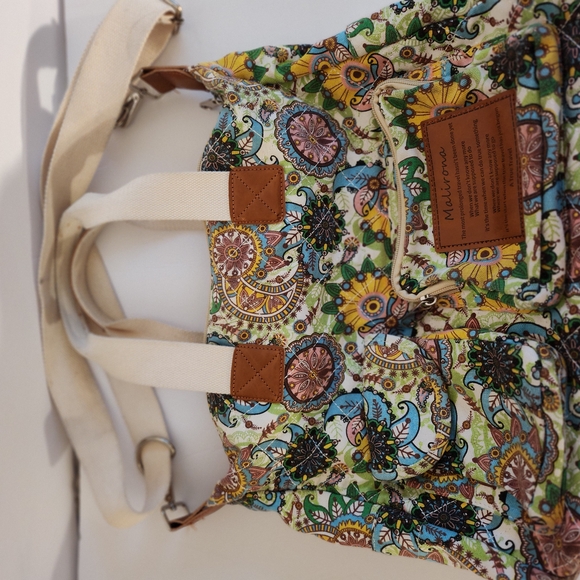 Malirona Handbags - Malurona Multicolor Floral Travel  Bag